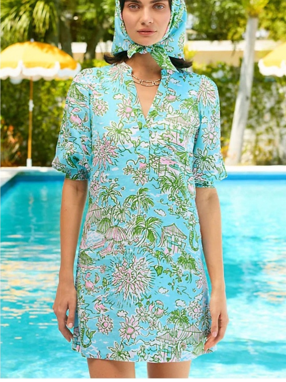 Lilly Pulitzer Mialeigh Elbow Sleeve Dress